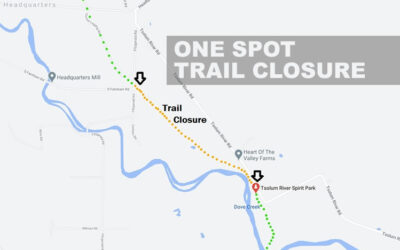 Portion of One Spot Trail Closed Until March